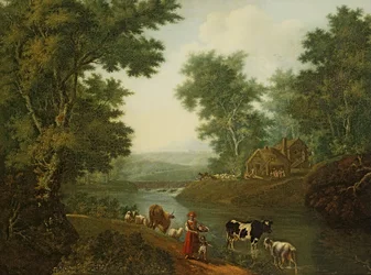 Landschaft in der Umgebung von Petersburg